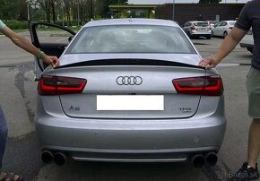 AUDI A6 C7 C7.5 4G spoiler kridlo lipko na kufor - 2