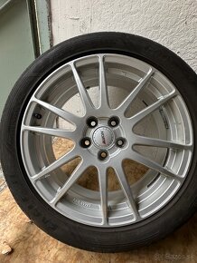 Alutec disky+Letné pneu R18/5x112/Škoda/VW/Golf/Passat/Seat - 2