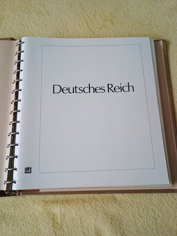 Album Deutsches Reich, +Ersttagsblatt - 2