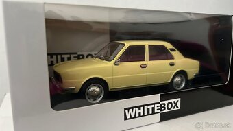 ŠKODA 105L - svetlo žltá - 1/24 - WHITEBOX - 2