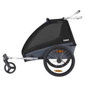 Thule Coaster XT + Stroll Black cyklovozik - 2