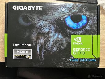 Grafická karta Gigabyte GeForce GT 710 1GB - 2