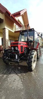 Čelná hydraulika na traktor Zetor. - 2