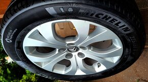 alu R17 5x108, senzory, pneu 225/55, orig. Citroen C5 - 2