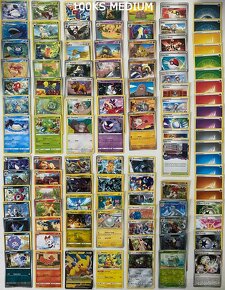 Pokemon Karty 100ks + V/EX Karta(Medium) - 2