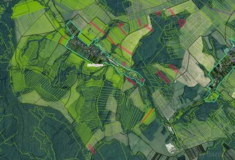 Vagrinec – 9.775 m2 ORNÁ PÔDA a LESY - Na predaj - 2