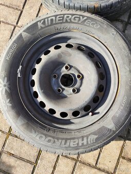 Plechové disky 5x112 195/65 R15 letné - 2