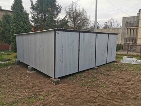 Plechová búda na stavbu 3x5m 2. a 3.trieda - 2