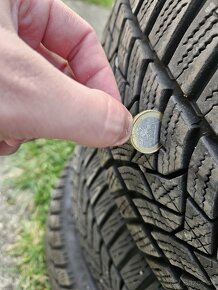 /reserve/ Zimné gumy na dojazdenie 195/65 R15 Dunlop - 2