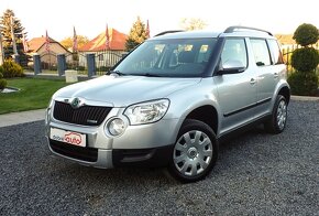 ŠKODA YETI 1.6TDI 77kW 2012 124tis km GreeLine Manual - 2