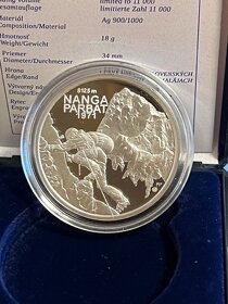 10 EUR Ag, Nanga Parbat, proof, 2021 - 2