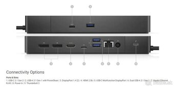 Dell Thunderbolt Dock WD19TBS 180W - 2