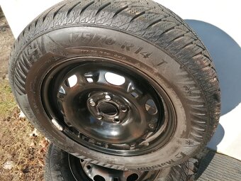 Zimné pneumatiky 5X100 R14 Škoda Fabia 1,2 Cena 99.€ - 2