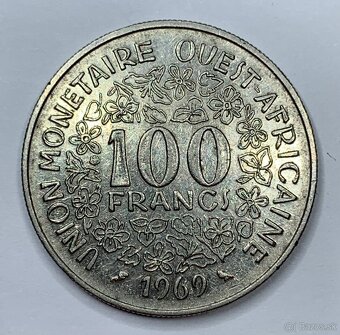 Predám 100 Frankov 1969 Západná Afrika (BCEAO) - 2