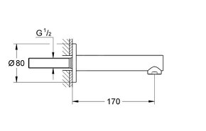 Grohe Concetto - Vaňový vpust, chróm. Nova - 2