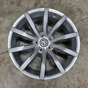 Originál Volkswagen Monterey disky 5x112 R18 ET44 - 2