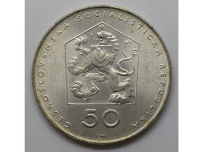 50 Koruna 1971 "50. výročí založení KSČ" - 2