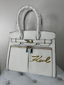 Karl Lagerfeld kabelka biela - 2