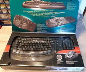 Predám SET Klávesnica Logitech WAVE Cordless SK - 2