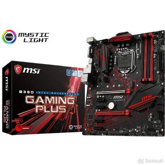 I7 9700k + MSI b360 gaming plus - 2