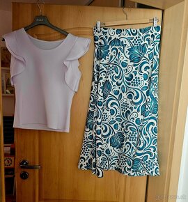Slávnostné oblečenie (sukňa + top) - 2