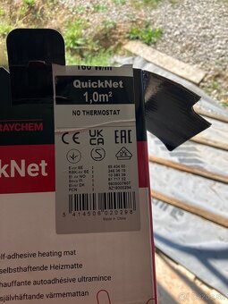 Vykurovacia rohož Raychem QuickNet 90W/ 1,00 m2 - 2