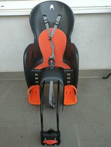 Detská zadná cyklosedačka Polisport Wallaroo, max 22kg - 2