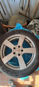 Pneumatiky Continental 225/50 R17  + disky Dezent - 2