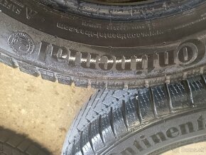 Predám zimné pneumatiky Continental 205/60 R16 - 2