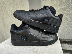 NIKE AIR FORCE 1-TYPE - Originál N.354, Black Platinum Blue - 2