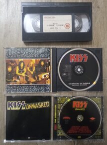 Predám cd a vhs Kiss - 2