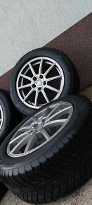 ALU RC 5x112 a zimné Bridgestone 225/55 R17 - 2