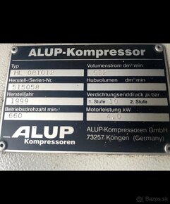 Kompresor ALUP HL 081012 - 2