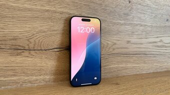 APPLE IPHONE 16 PRO 256 GB BLACK TITANIUM  Ako nový  V záruk - 2