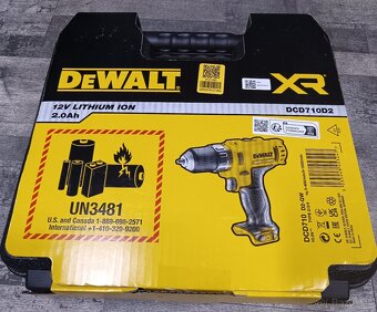 Vŕtačka DeWalt DCD710D2 aku vŕtačka - 2