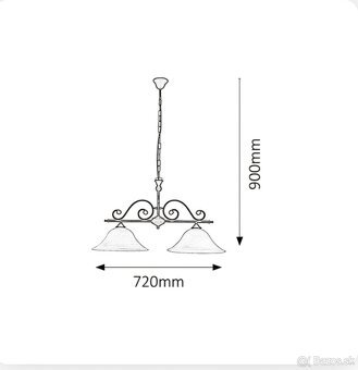 Luster Dorothea výrobca RABALUX typ 7777 - 2