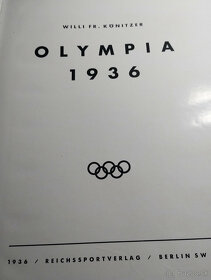 Olympia 1936-originálna kniha z olympiády 1936 v Nemecku - 2