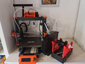 Predám 3D tlačiareň Originál Prusa I3 MK3S multimateriál - 2