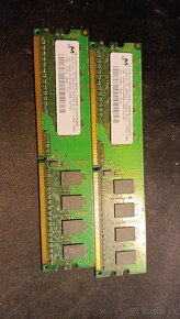 DDR2 2gb (1Gb 2ramky) HP - 2