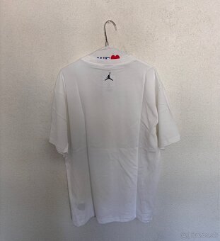 Supreme x Jordan White Biggie Tee - 2