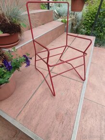 Záhradna stolička retro - 2