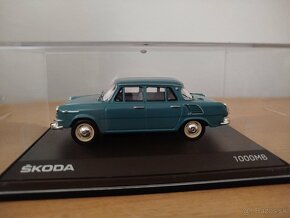 Predam model auta skoda rôzne 1:43. - 2