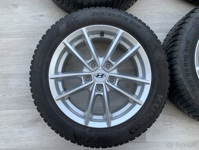 R16 ORIG.ZIMNÍ ALU KOLA HYUNDAI I30 IX20 205/55/16 - 2