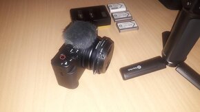 Sony ZV-1 + Gimbal FeiyuTech G6 Max + Prislusenstvo - 2