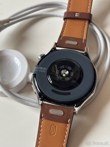 Huawei watch GT 5 46mm, strieborno-hnedé, koža - 2