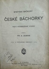 Ceske Bachorky 1898 - 2