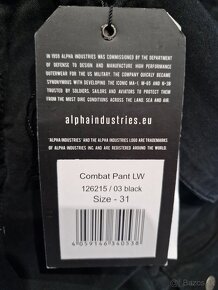 ALPHAINDUSTRIES COMBAT PANT-Nohavice nové - 2