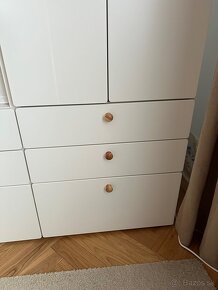 IKEA skriňa 60x55x180 cm biela v záruke - 2