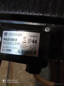 Reflektor halogénový 500w - 2