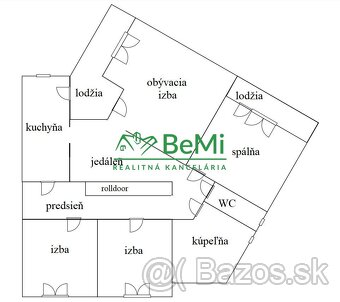 Priestranný 4 izbový byt, Nitra - Zobor, 2 lodžie, krásne vý - 2